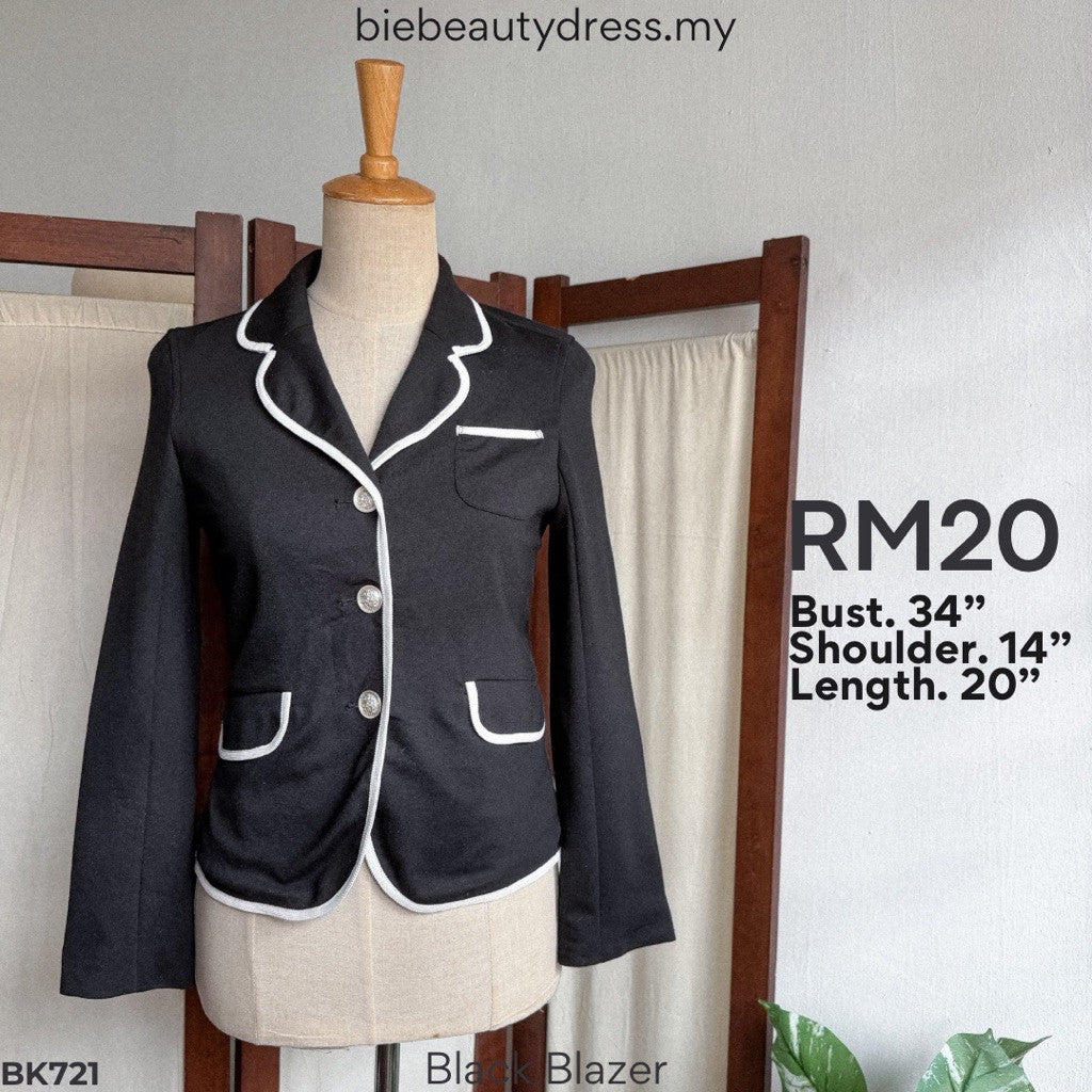 Ladies Black Office Blazer Vol. 2 Bundle