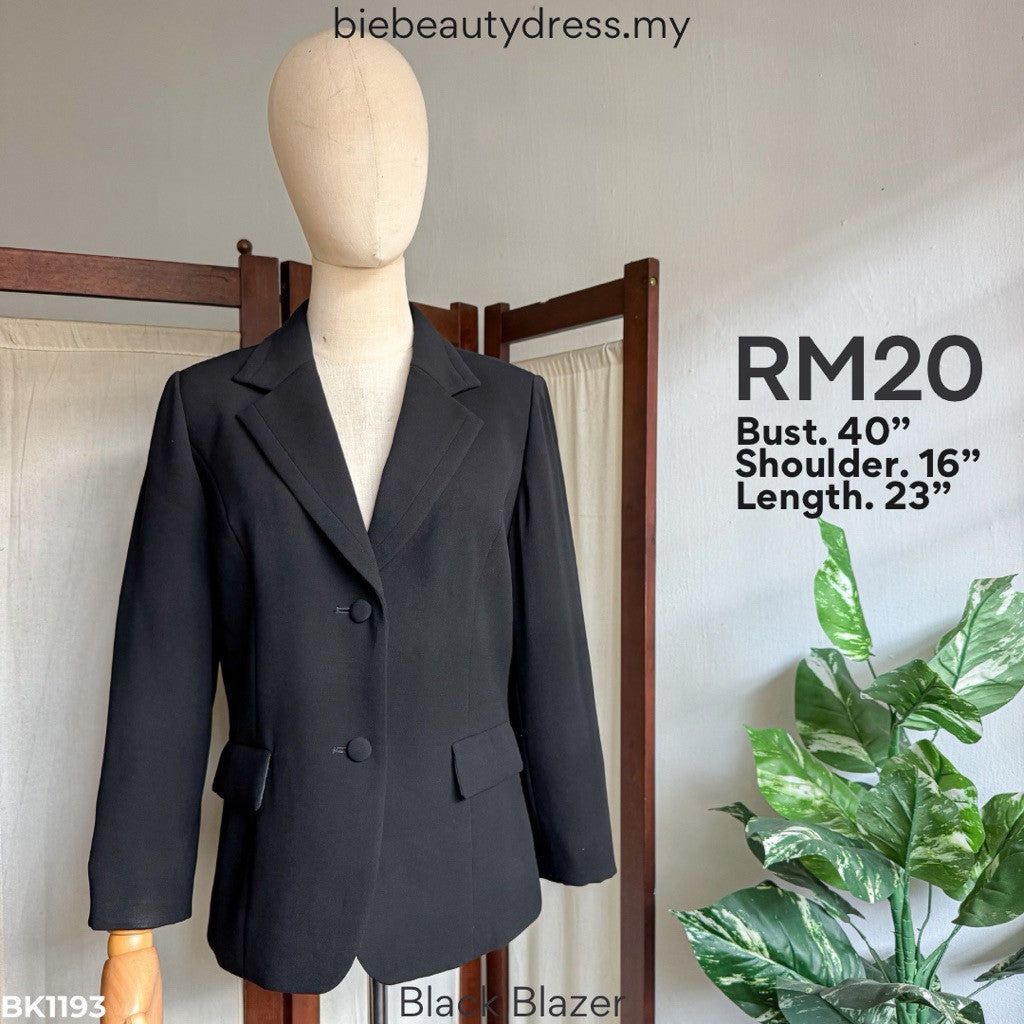 Ladies Black Office Blazer Vol. 4 Bundle
