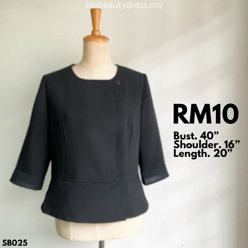 Ladies Short Sleeve Blazer Thrift