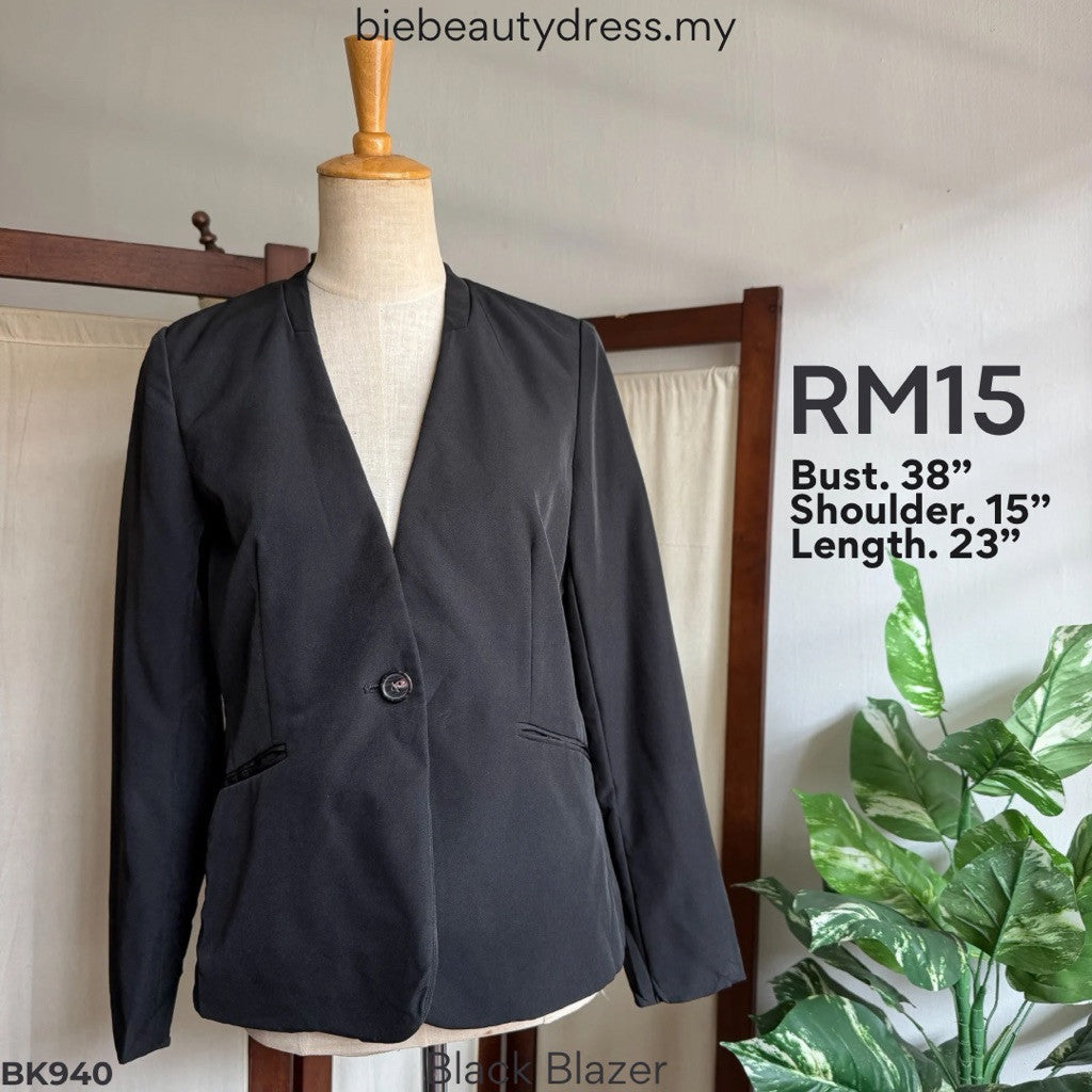 Ladies Black Office Blazer Vol. 2 Bundle