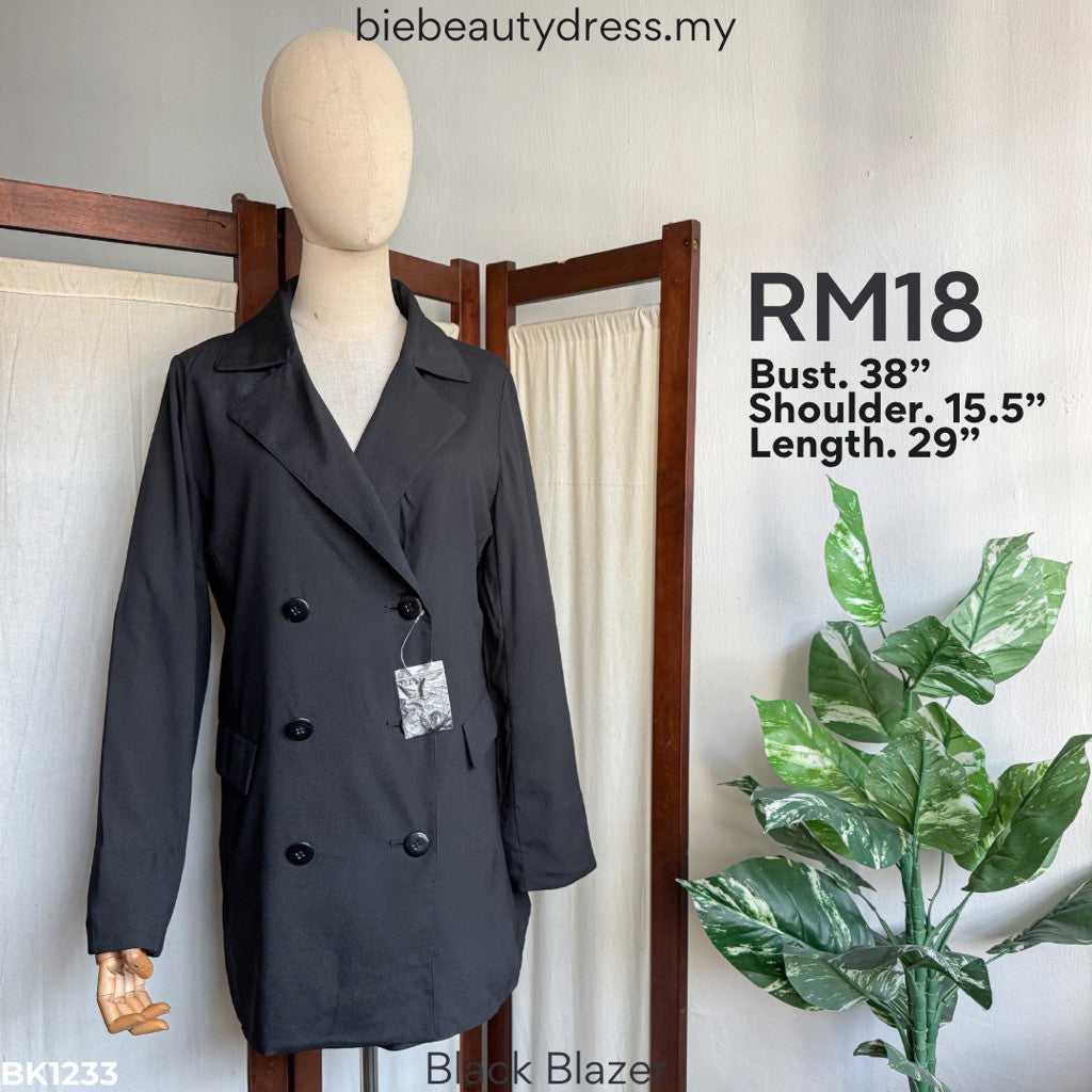 Ladies Black Office Blazer Vol. 2 Bundle