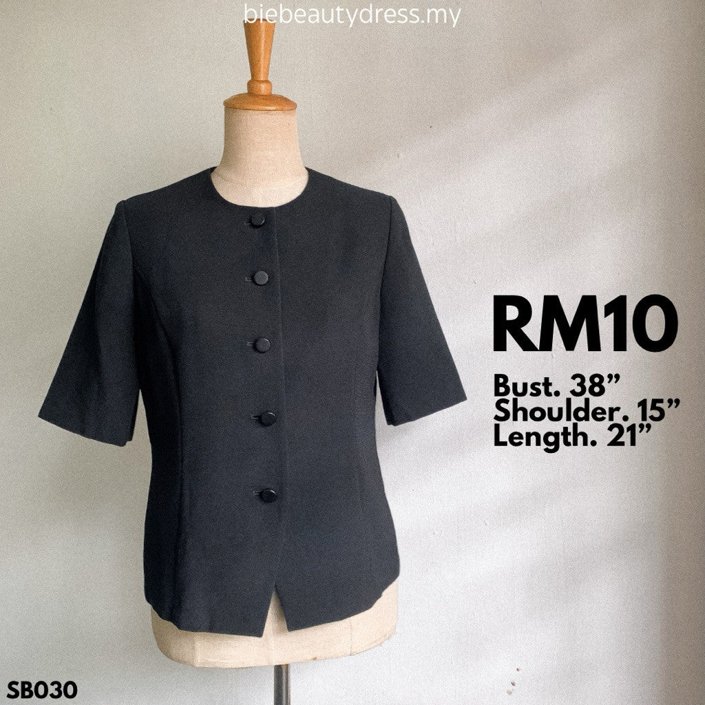 Ladies Short Sleeve Blazer Thrift