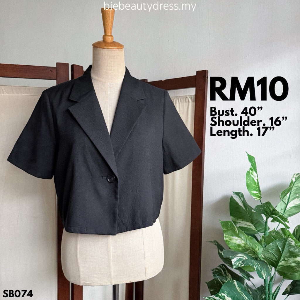 Ladies Short Sleeve Blazer Thrift