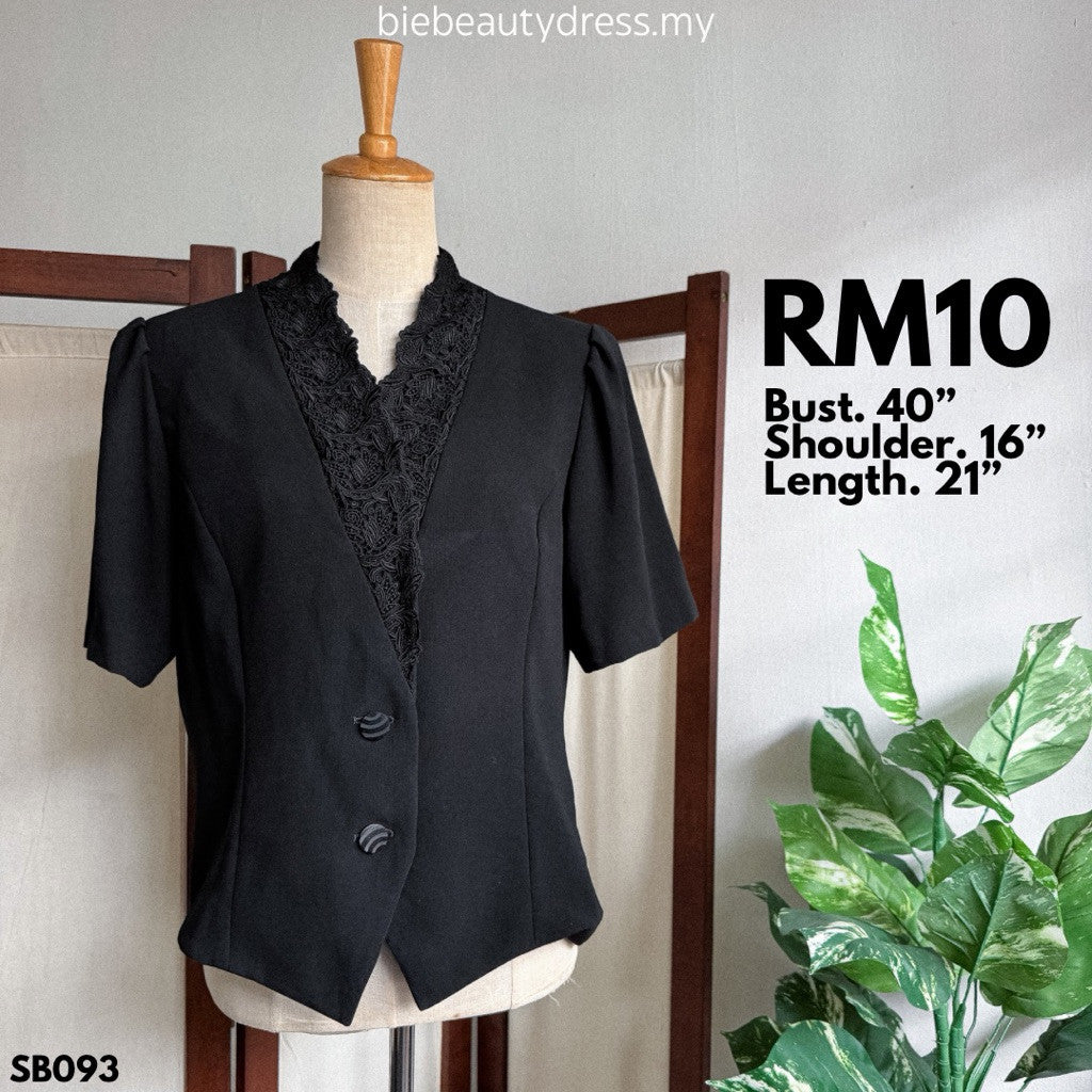 Ladies Short Sleeve Blazer Thrift