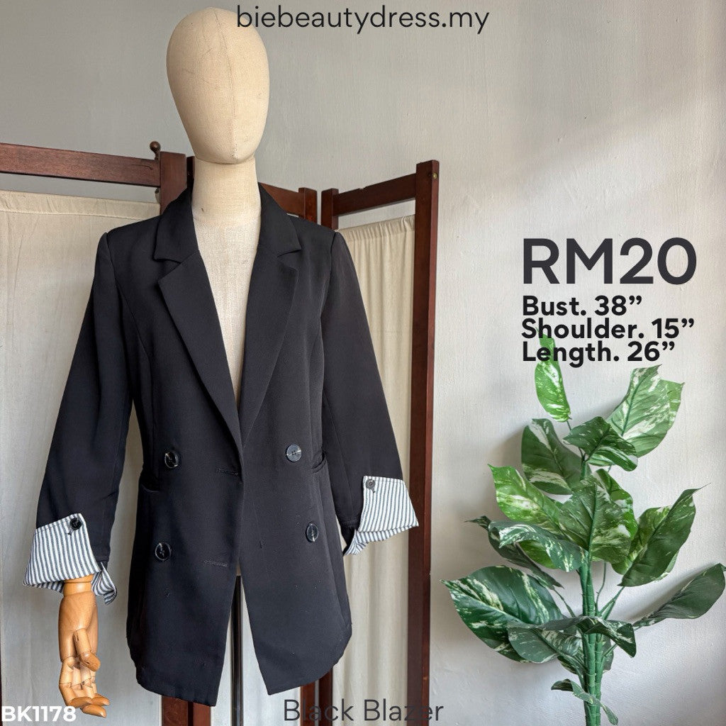 Ladies Black Office Blazer Vol. 4 Bundle