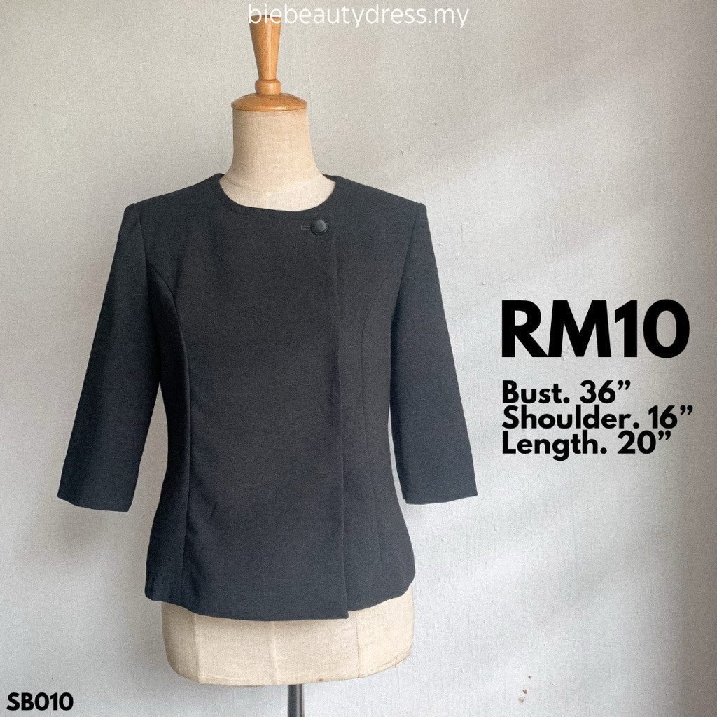 Ladies Short Sleeve Blazer Thrift