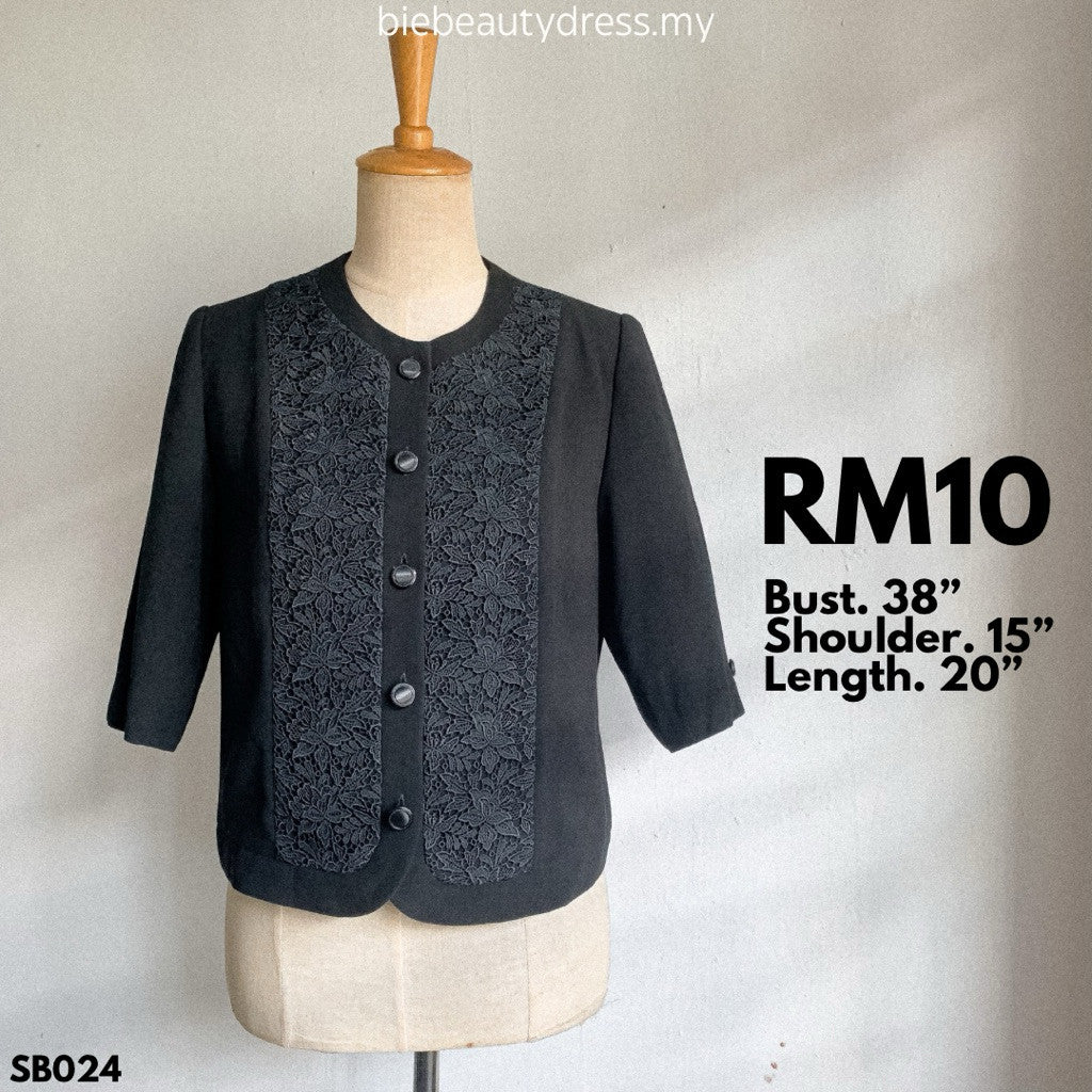 Ladies Short Sleeve Blazer Thrift