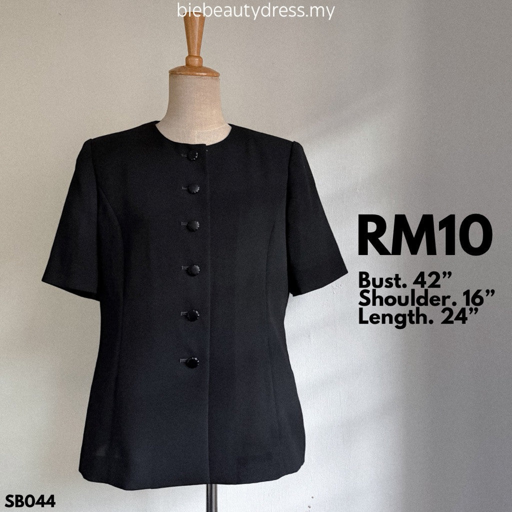 Ladies Short Sleeve Blazer Thrift
