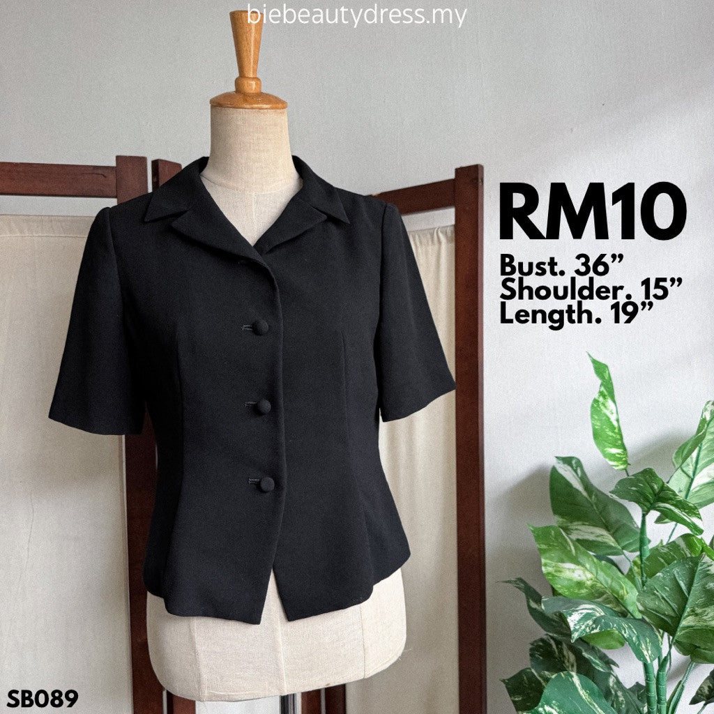 Ladies Short Sleeve Blazer Thrift
