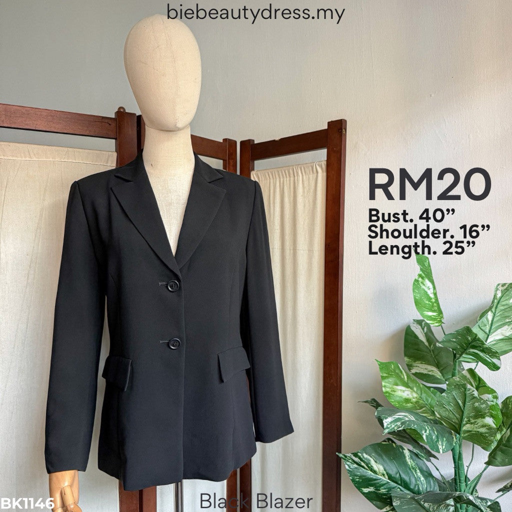 Ladies Black Office Blazer Vol. 2 Bundle