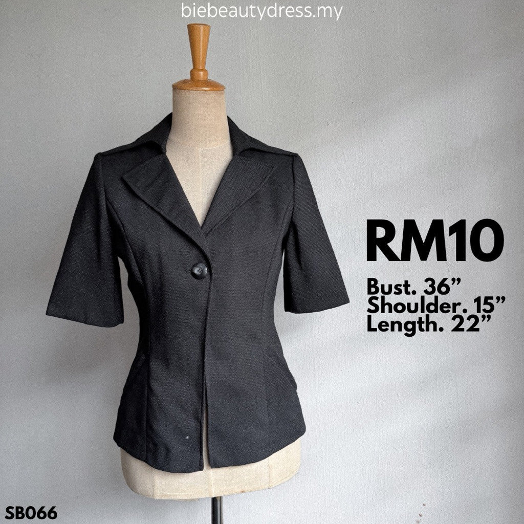 Ladies Short Sleeve Blazer Thrift
