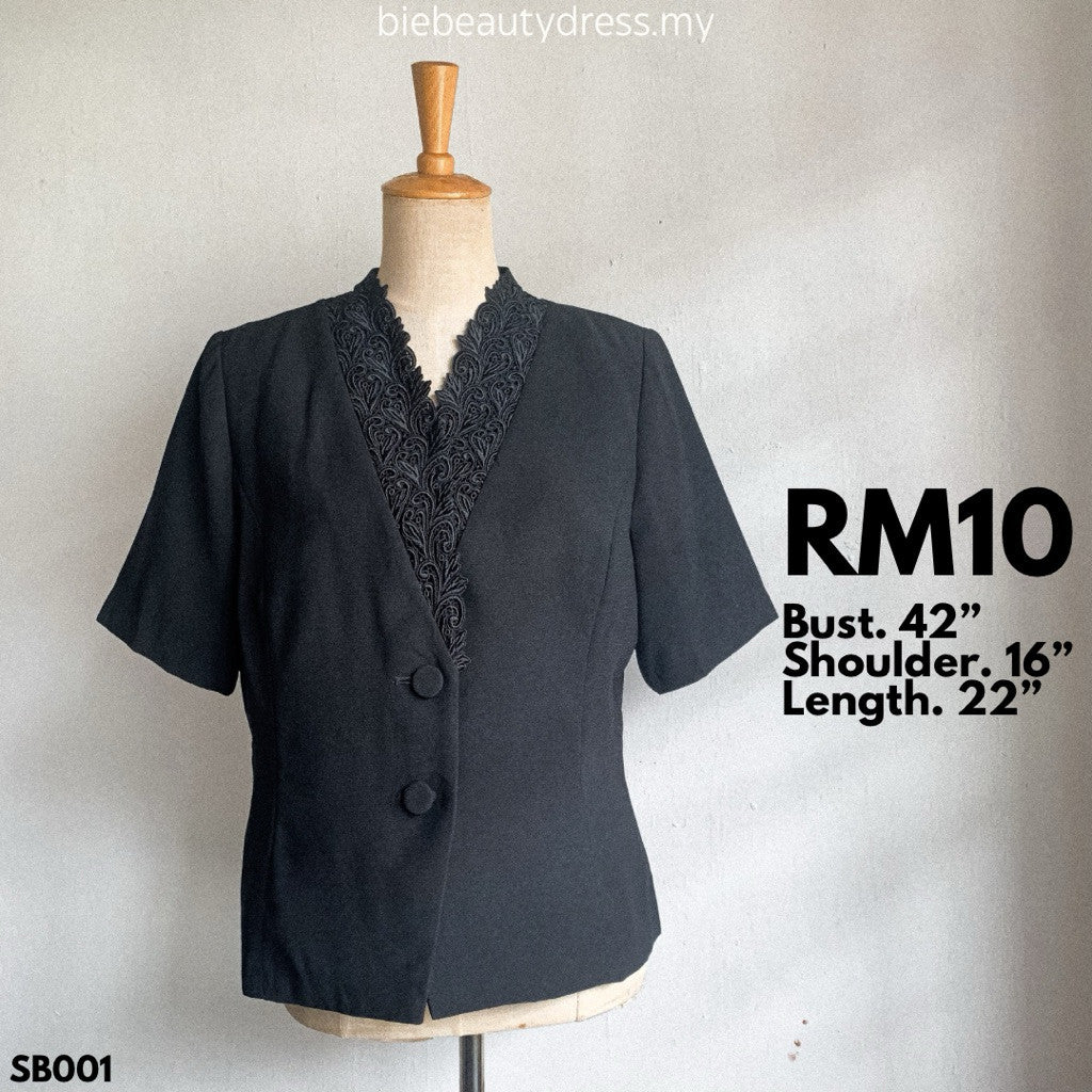 Ladies Short Sleeve Blazer Thrift