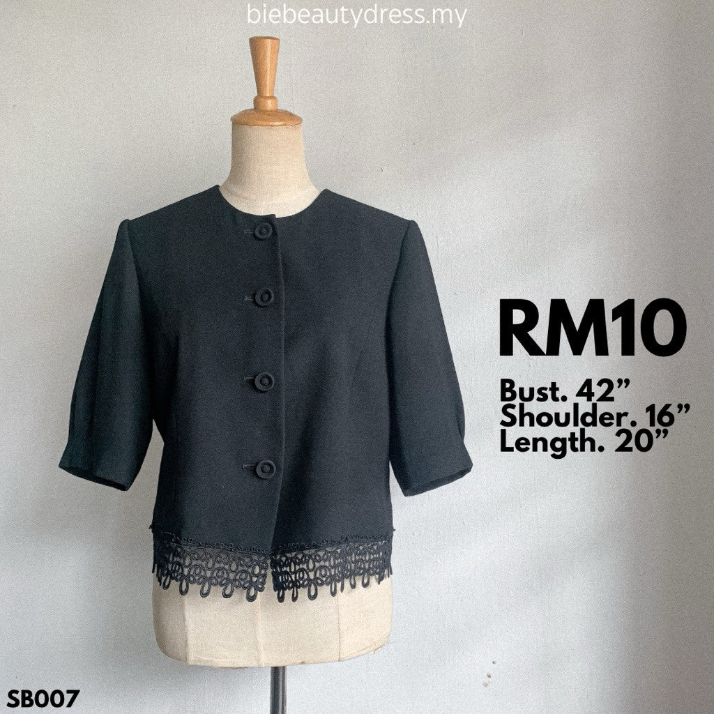 Ladies Short Sleeve Blazer Thrift