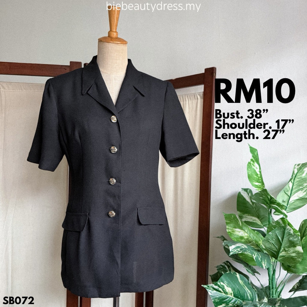 Ladies Short Sleeve Blazer Thrift