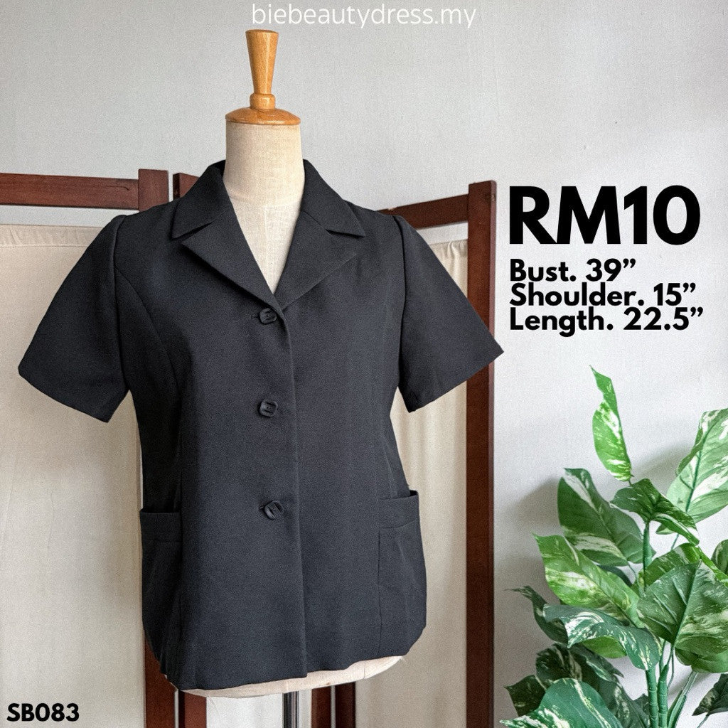 Ladies Short Sleeve Blazer Thrift