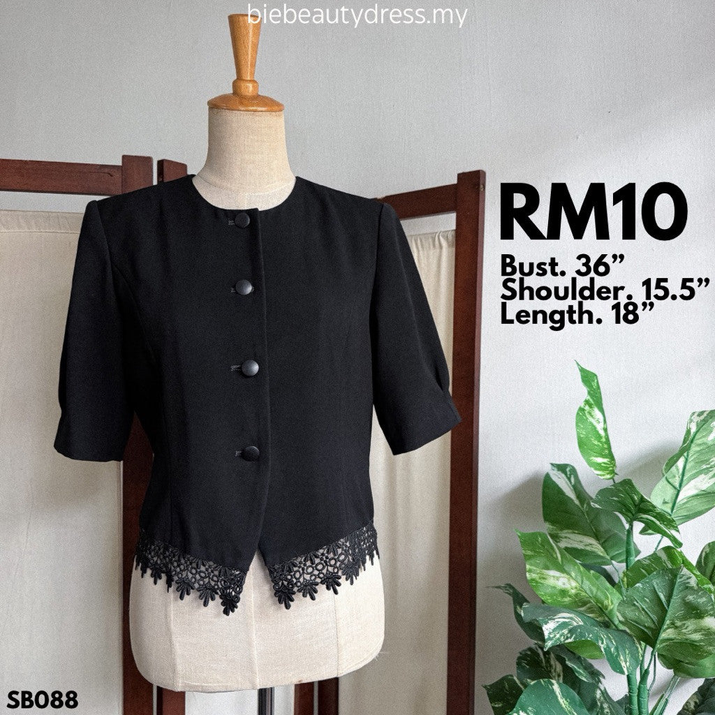Ladies Short Sleeve Blazer Thrift