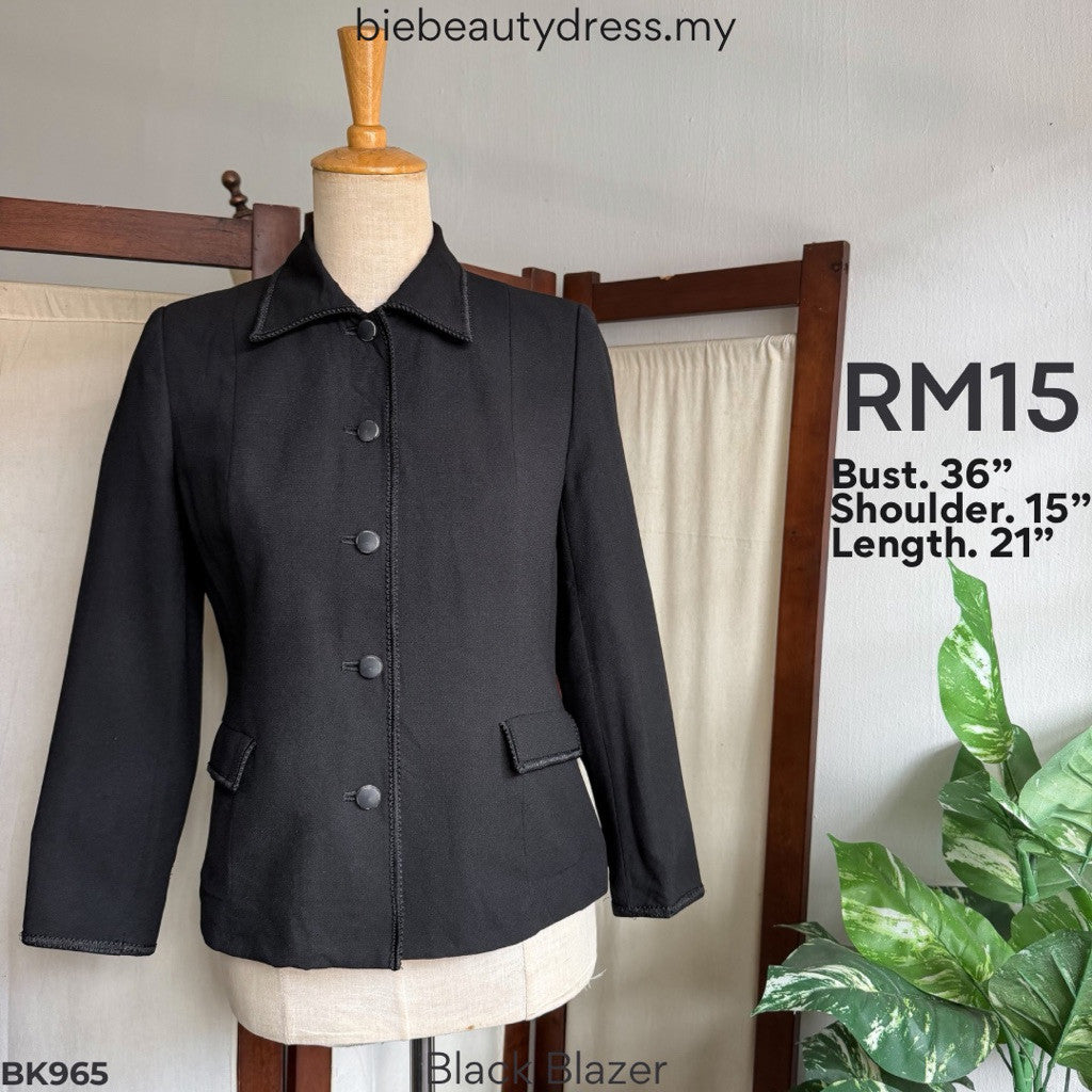 Ladies Black Office Blazer Vol. 2 Bundle