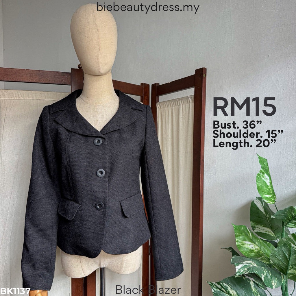 Ladies Black Office Blazer Vol. 3 Bundle
