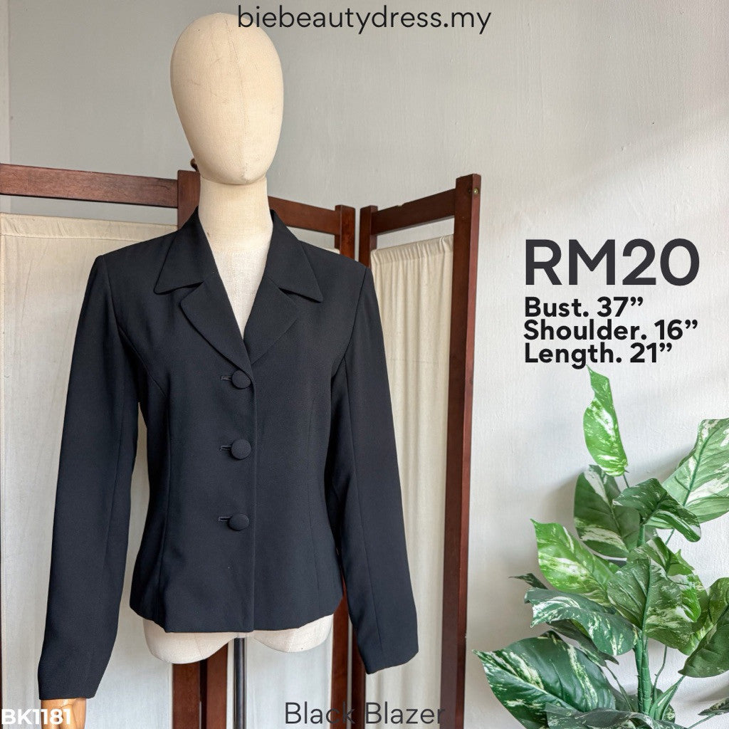Ladies Black Office Blazer Vol. 4 Bundle