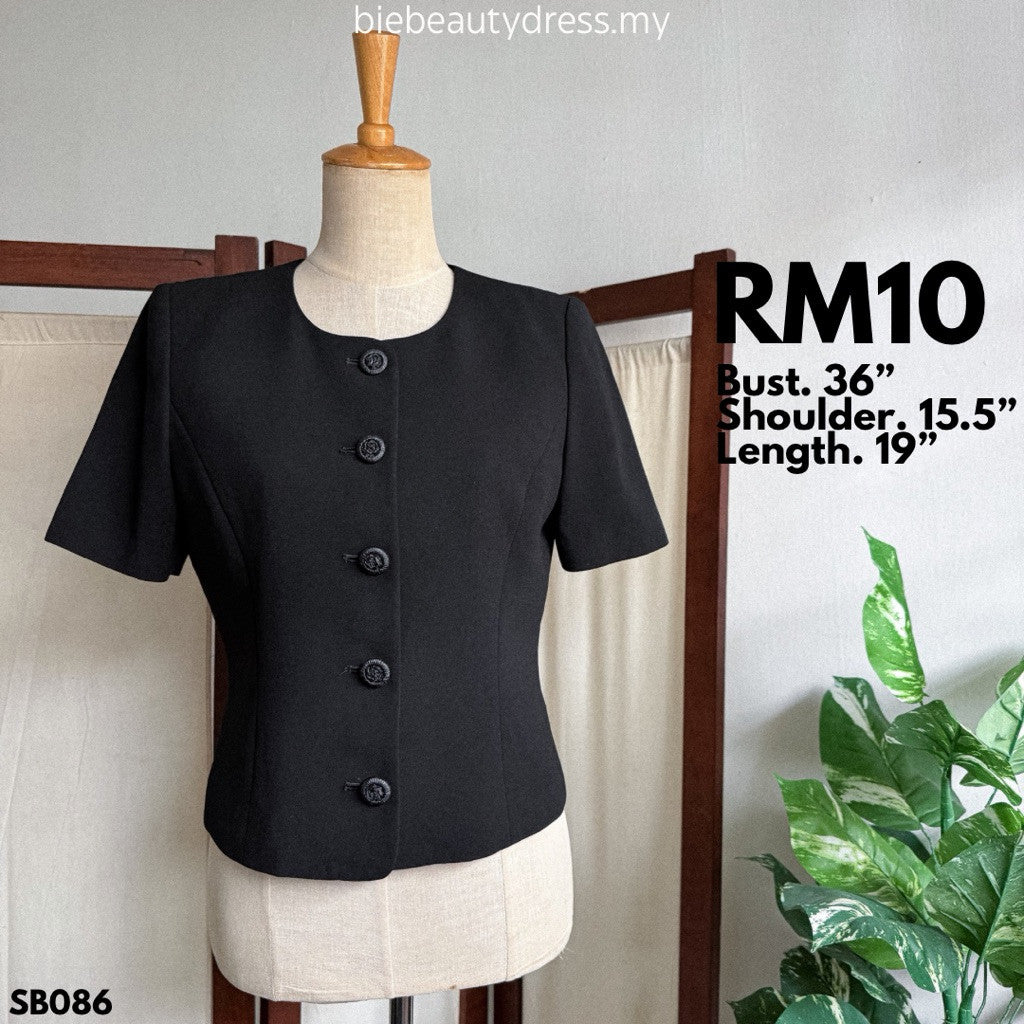 Ladies Short Sleeve Blazer Thrift