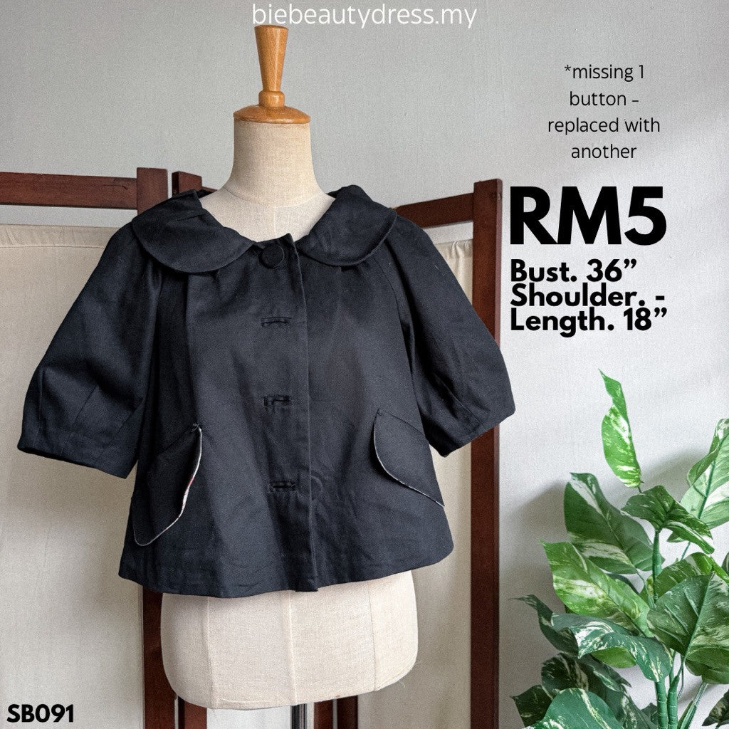 Ladies Short Sleeve Blazer Thrift