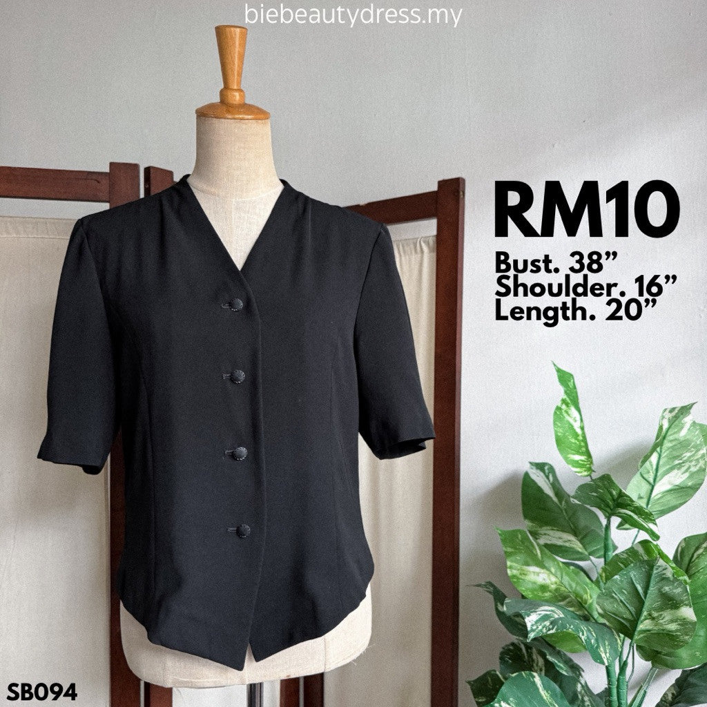 Ladies Short Sleeve Blazer Thrift