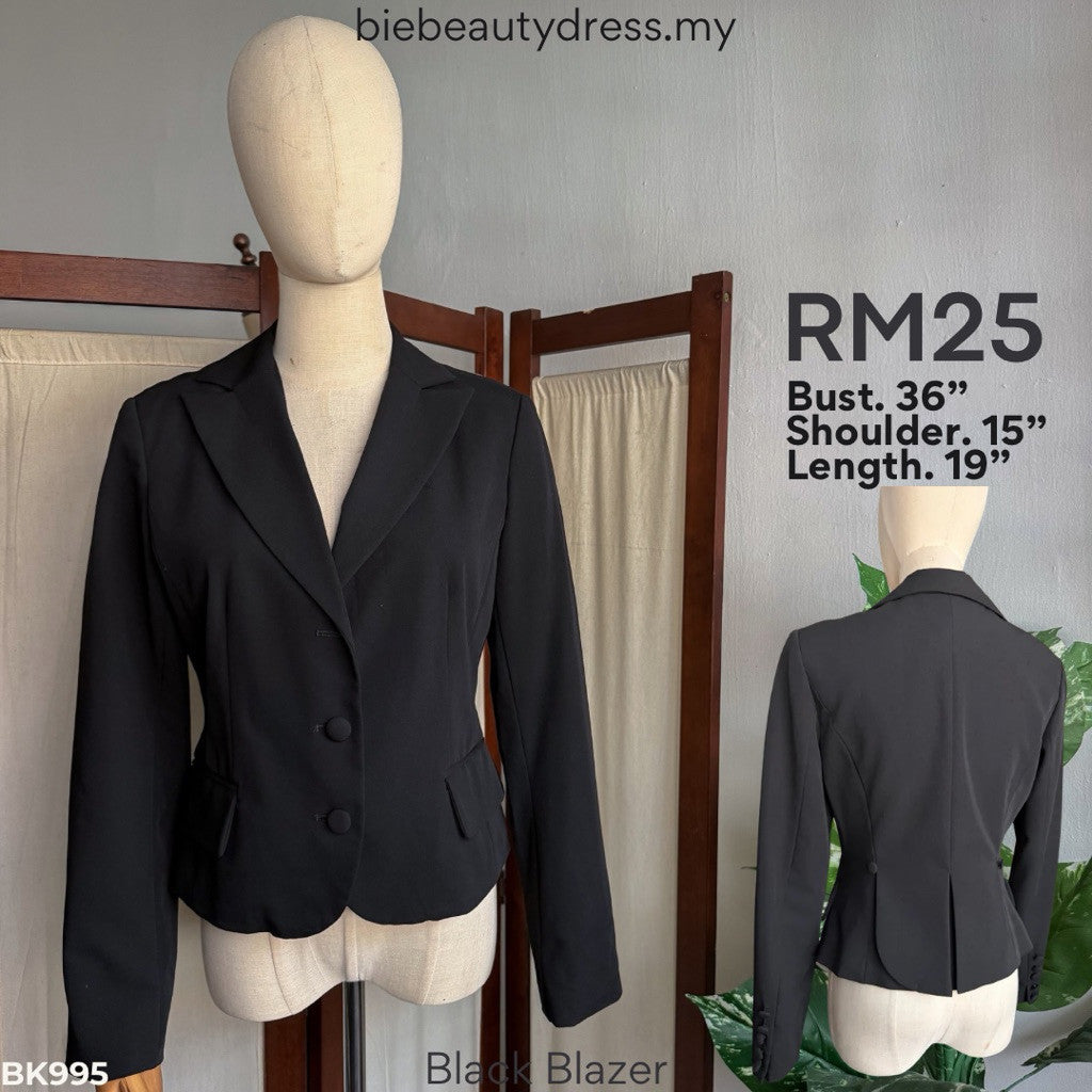 Ladies Black Office Blazer Vol. 2 Bundle