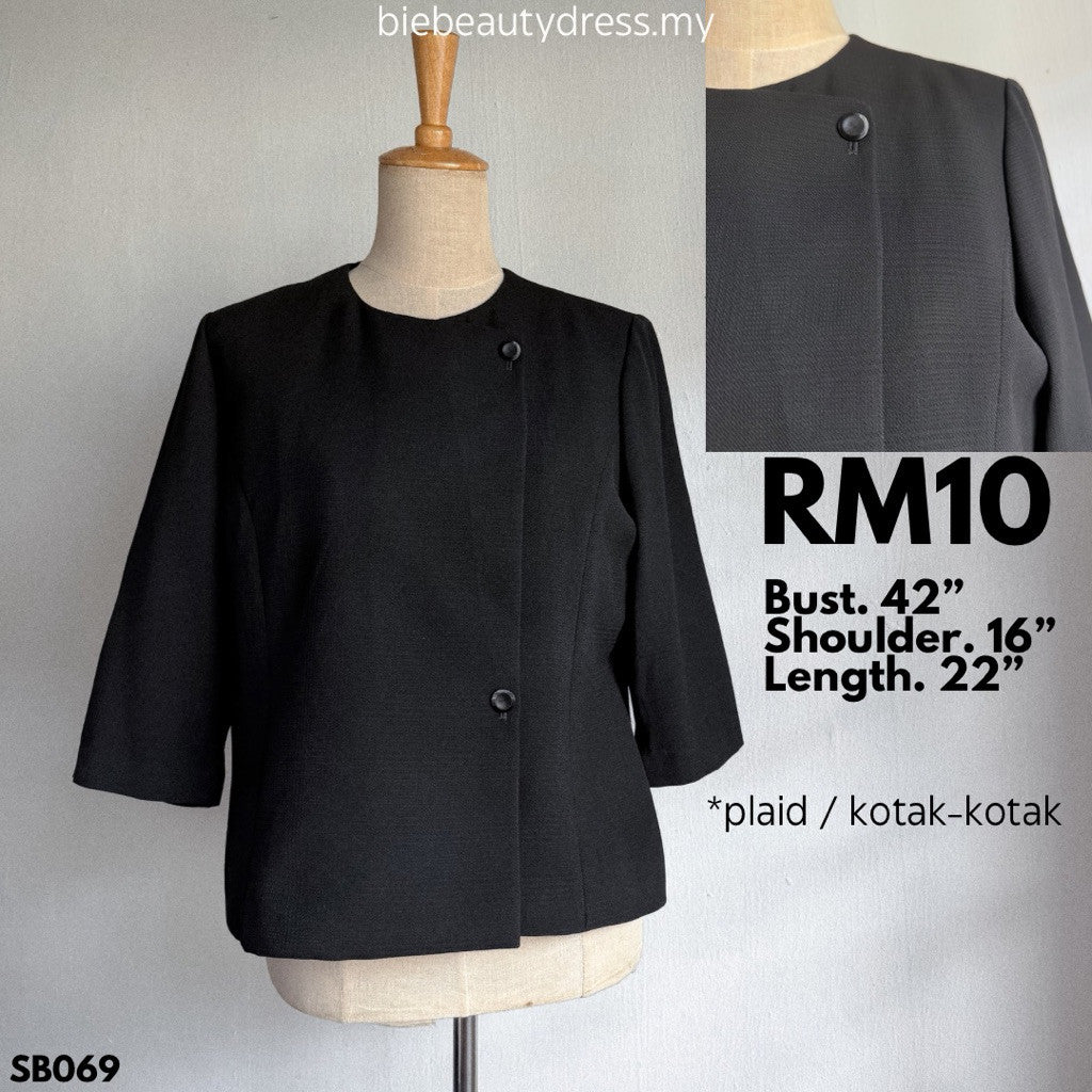 Ladies Short Sleeve Blazer Thrift