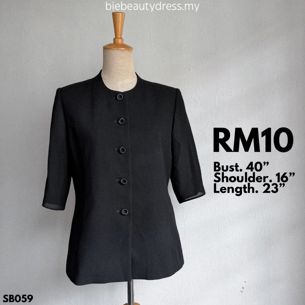 Ladies Short Sleeve Blazer Thrift