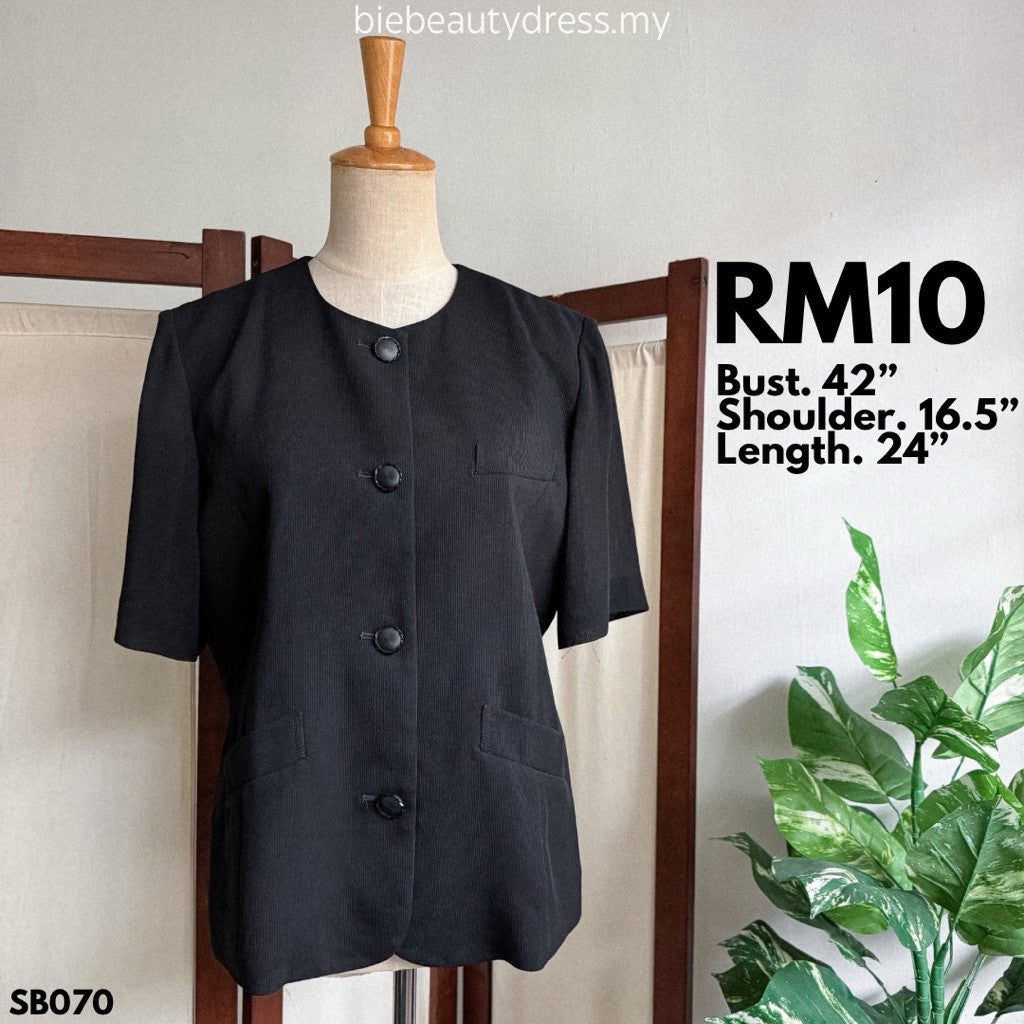 Ladies Short Sleeve Blazer Thrift