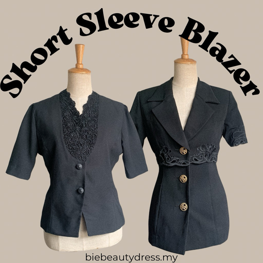 Ladies Short Sleeve Blazer Thrift