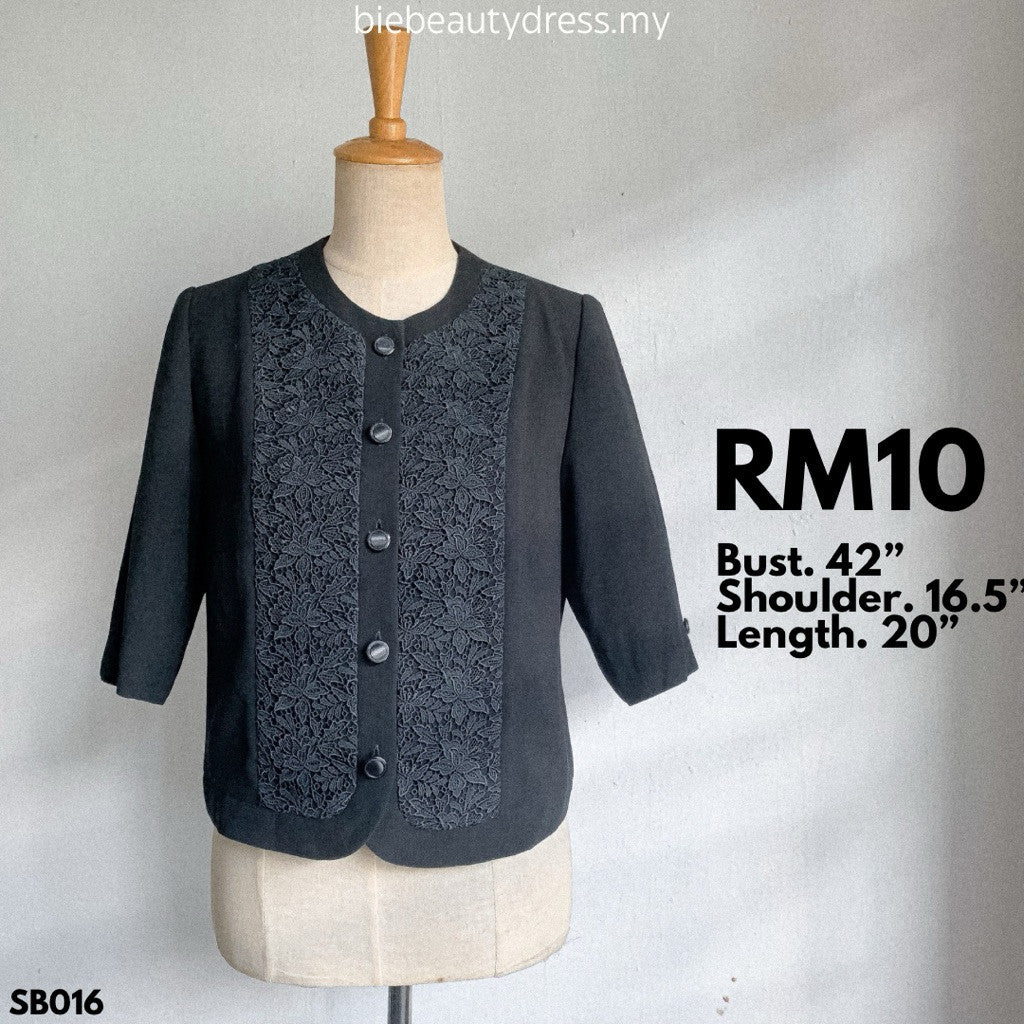 Ladies Short Sleeve Blazer Thrift
