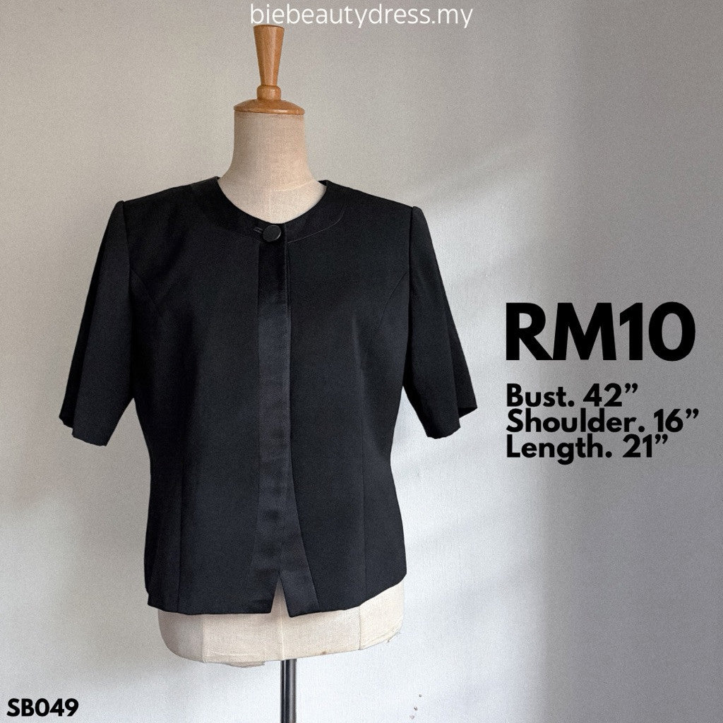 Ladies Short Sleeve Blazer Thrift