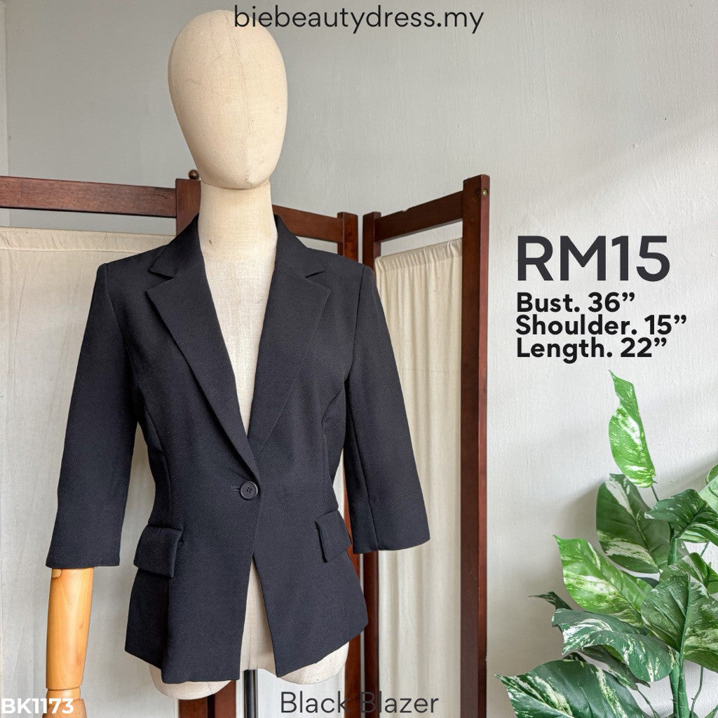Ladies Black Office Blazer Vol. 3 Bundle