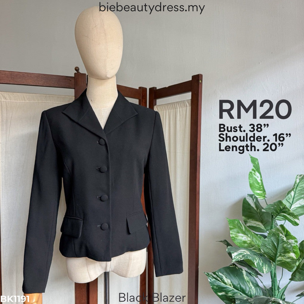 Ladies Black Office Blazer Vol. 4 Bundle