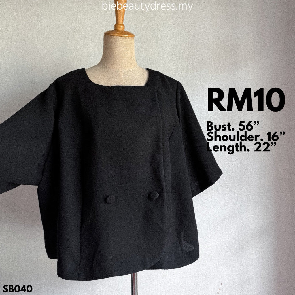 Ladies Short Sleeve Blazer Thrift