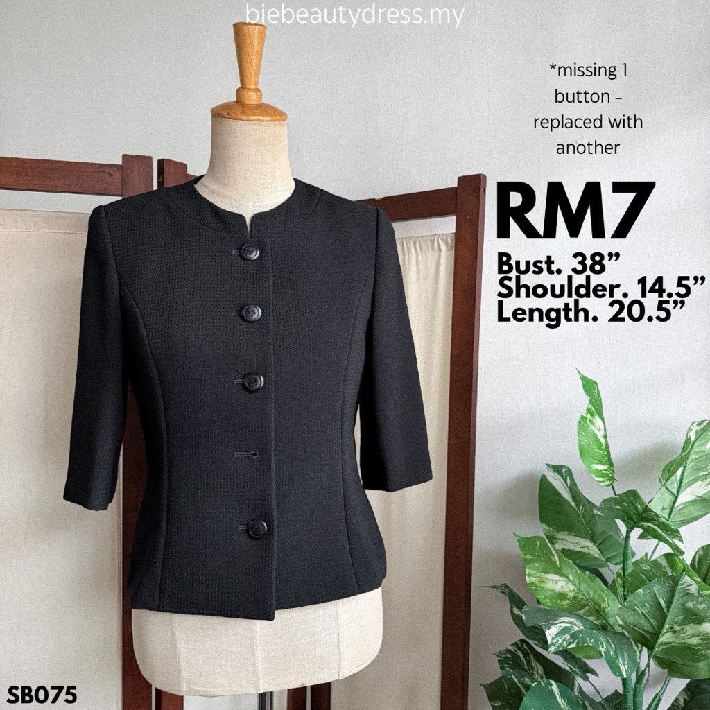 Ladies Short Sleeve Blazer Thrift