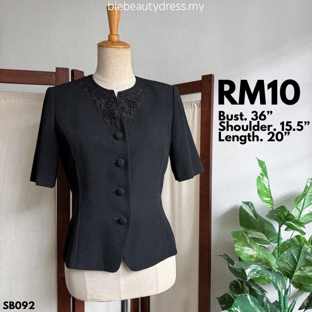 Ladies Short Sleeve Blazer Thrift