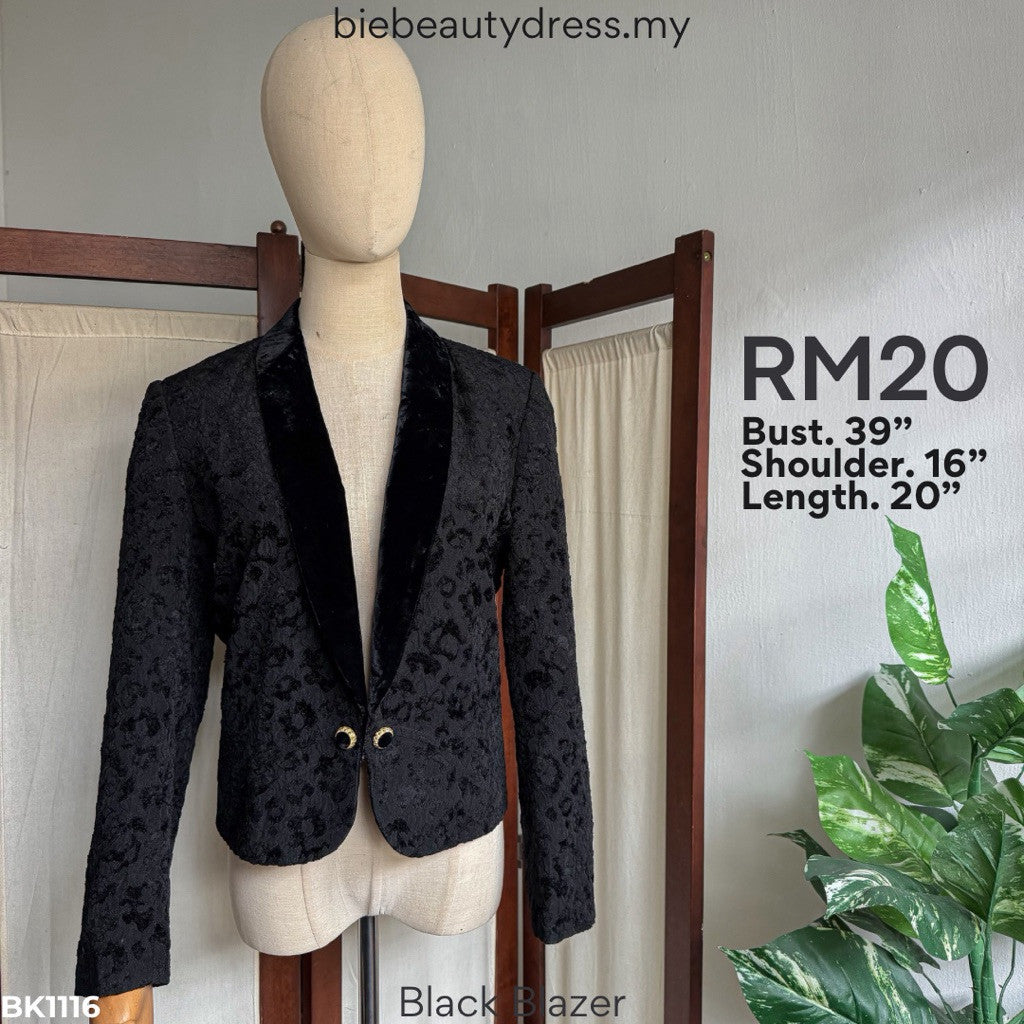 Ladies Black Office Blazer Vol. 3 Bundle