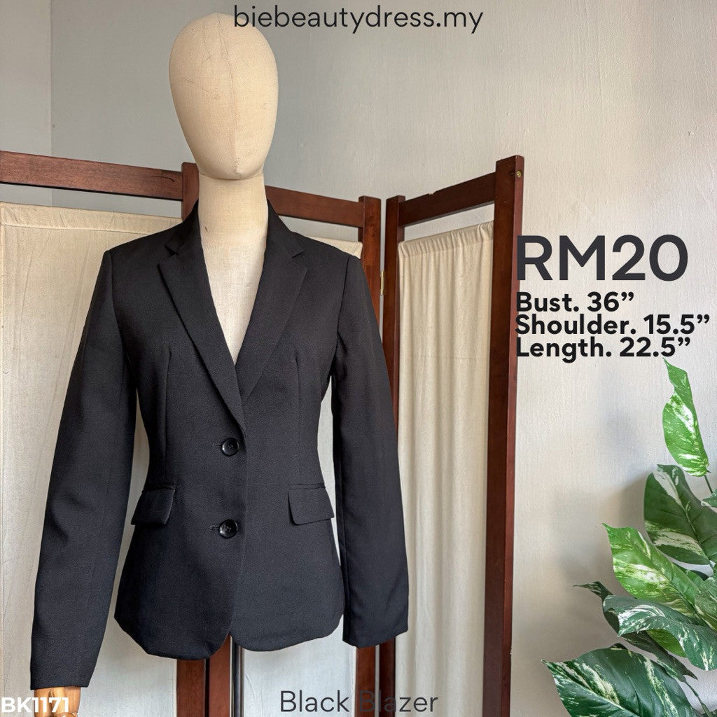 Ladies Black Office Blazer Vol. 3 Bundle