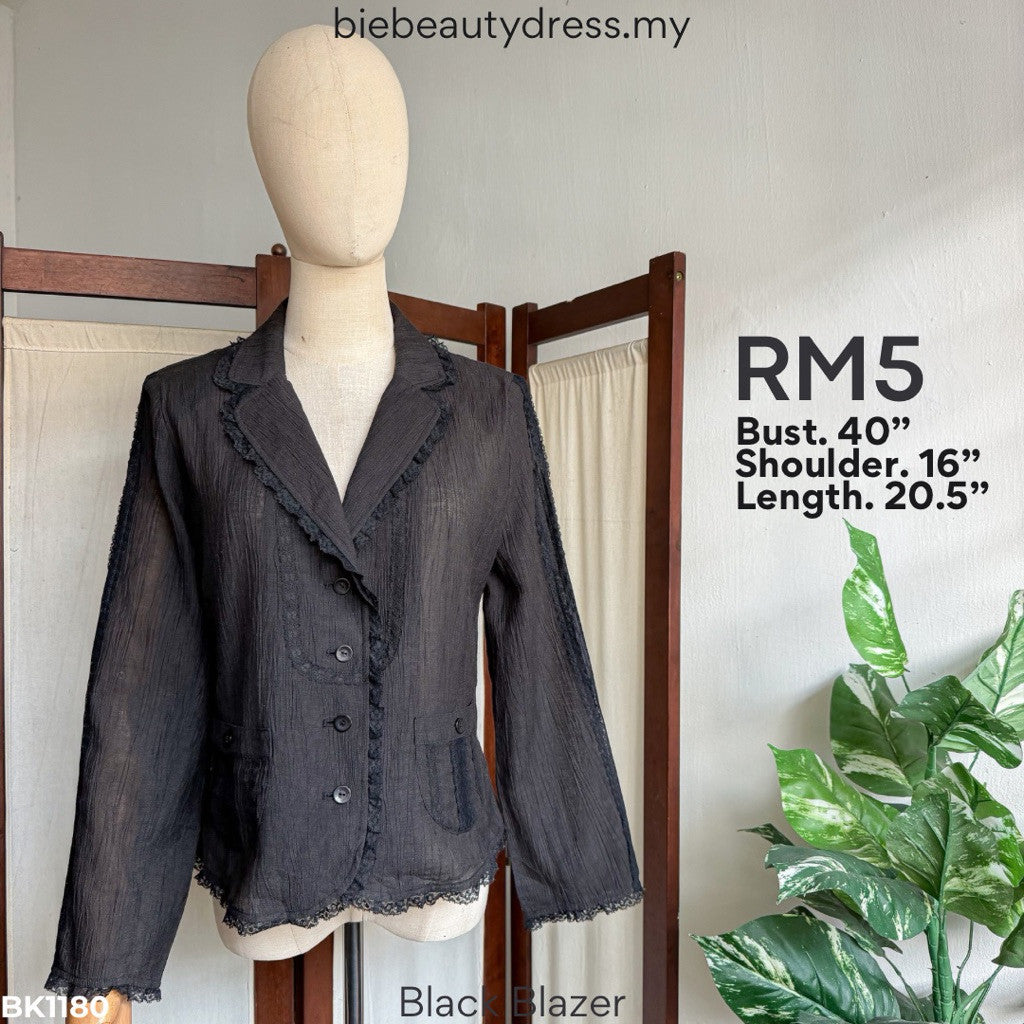 Ladies Black Office Blazer Vol. 4 Bundle