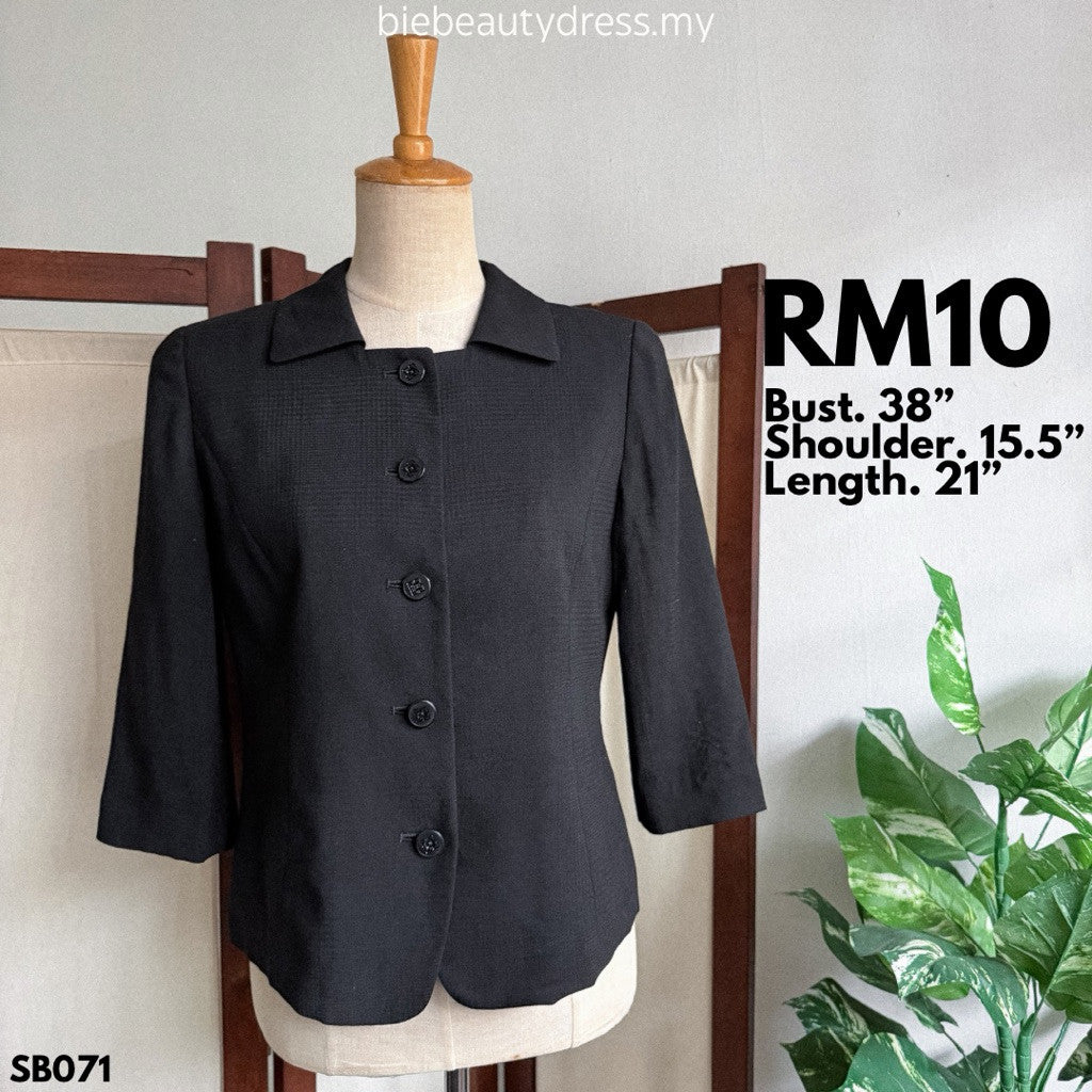 Ladies Short Sleeve Blazer Thrift