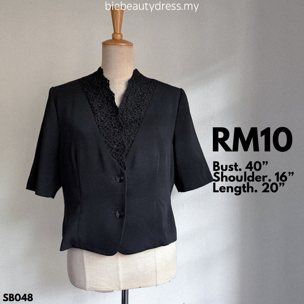 Ladies Short Sleeve Blazer Thrift