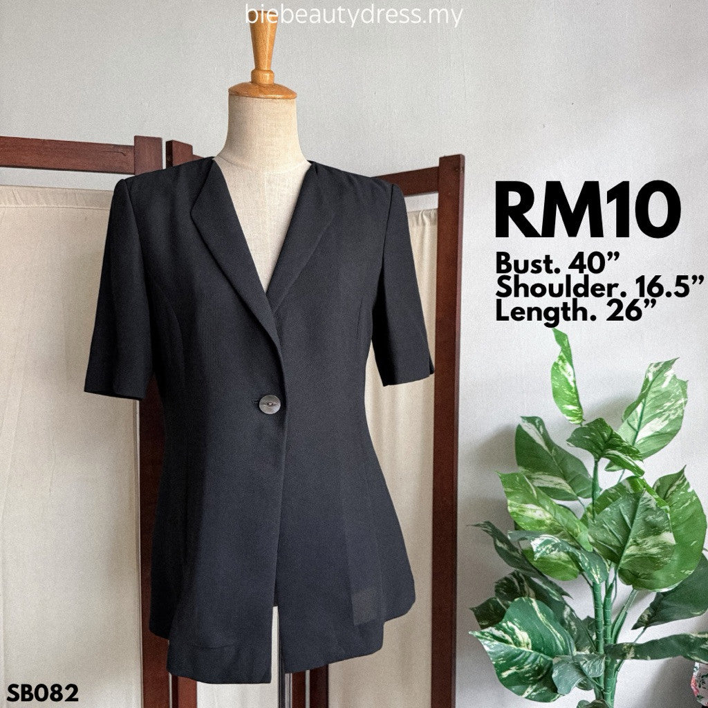 Ladies Short Sleeve Blazer Thrift