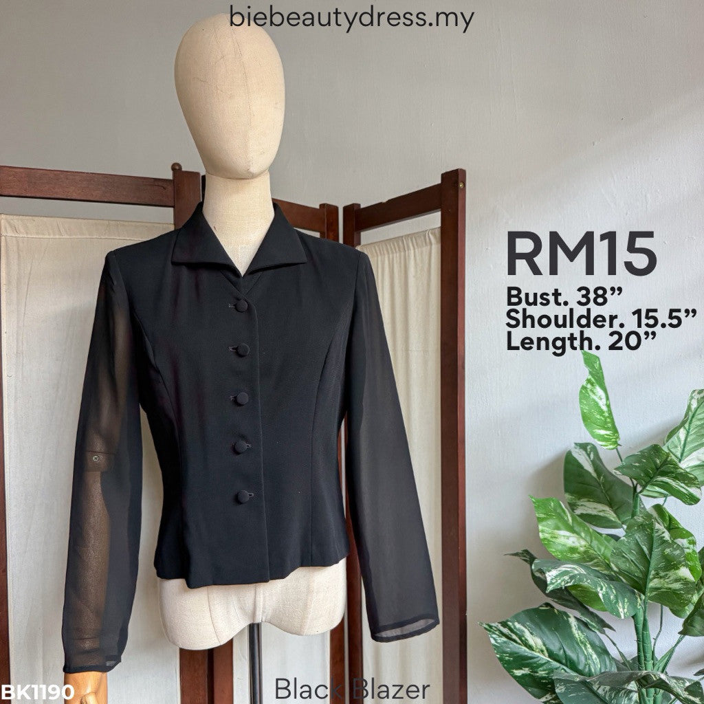 Ladies Black Office Blazer Vol. 4 Bundle