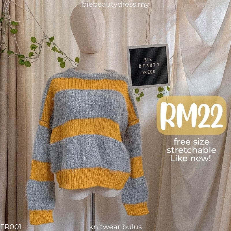 Knitwear Bulus Colorful Thrift