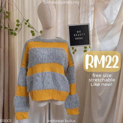 Knitwear Bulus Colorful Thrift